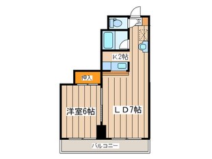 クリスタルファイブの物件間取画像